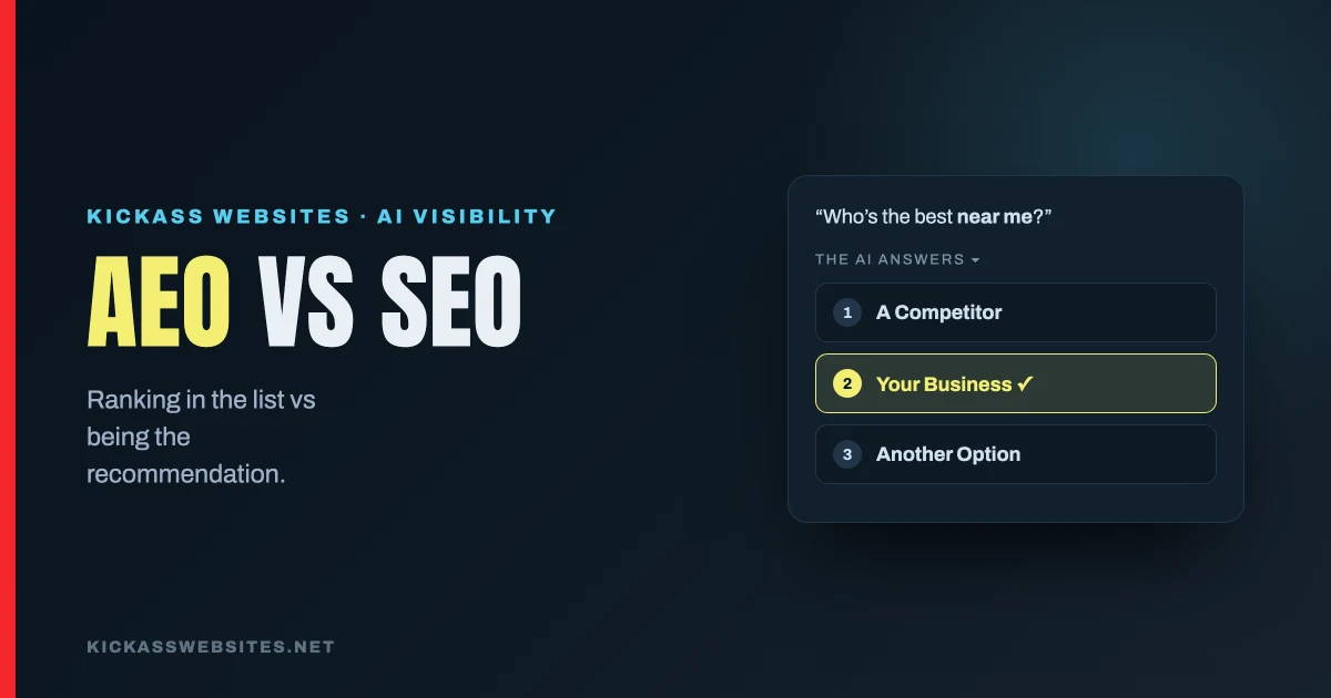 AEO vs SEO: What's the Difference (and Which Do You Need)?